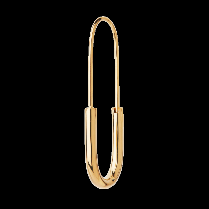 Chance Earring Goldplated Silver (One) no grupo Brincos / Brincos de ouro em SCANDINAVIAN JEWELRY DESIGN (100532)