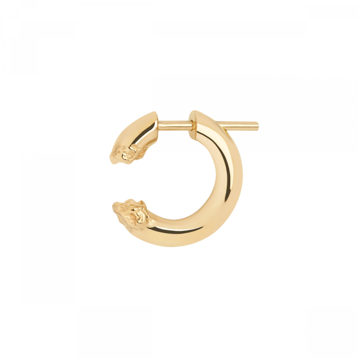 Terra 14 Earring Goldplated Silver (One) no grupo Brincos / Brincos de ouro em SCANDINAVIAN JEWELRY DESIGN (100900YG-14)