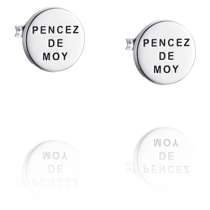 Mini Pencez De Moy Brinco Prata no grupo Brincos / Brincos de prata em SCANDINAVIAN JEWELRY DESIGN (12-100-01076-0000)