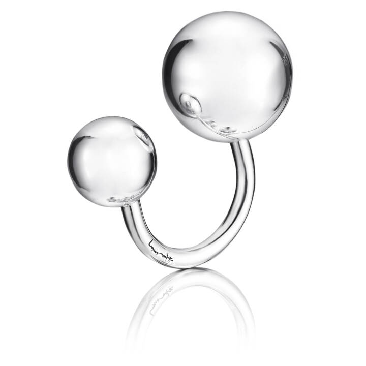 Balls Anel Prata no grupo Anéis / Anéis de prata em SCANDINAVIAN JEWELRY DESIGN (13-100-01003)