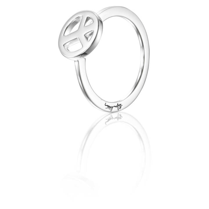 Peace Anel Prata no grupo Anéis / Anéis de prata em SCANDINAVIAN JEWELRY DESIGN (13-100-01526)
