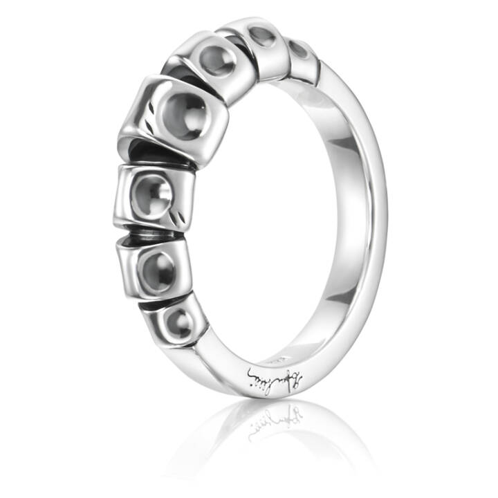 Slim Spine Anel Prata no grupo Anéis / Anéis de prata em SCANDINAVIAN JEWELRY DESIGN (13-100-01529)