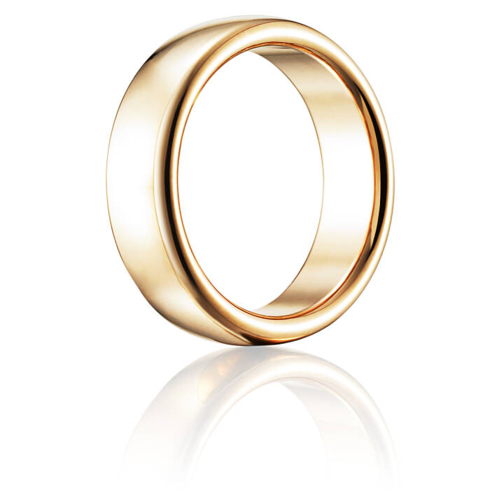 Smooth Anel Ouro no grupo Anéis / Anéis de ouro em SCANDINAVIAN JEWELRY DESIGN (13-101-01019)