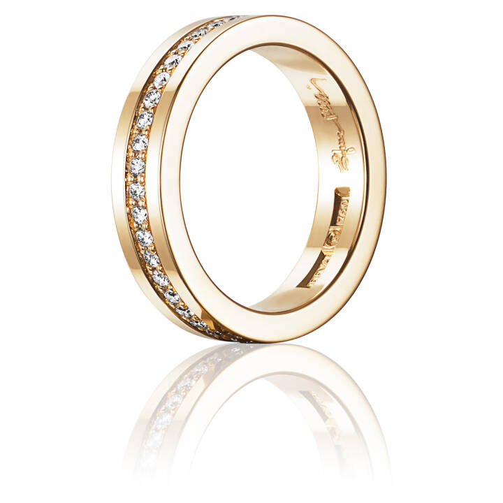 4½ & Stars Anel Ouro no grupo Anéis / Anéis de ouro em SCANDINAVIAN JEWELRY DESIGN (13-101-01104)
