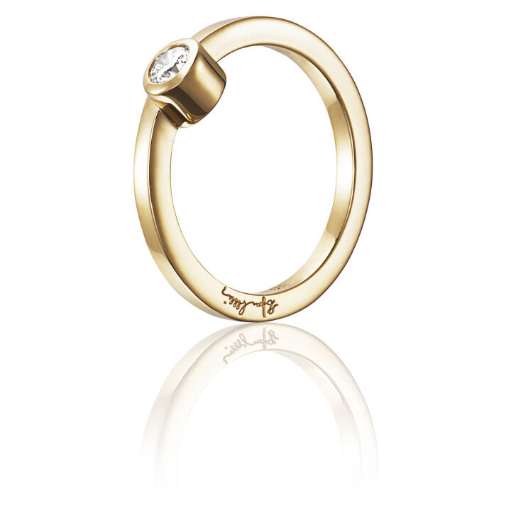Hello Sunshine Anel Ouro no grupo Anéis / Anéis de ouro em SCANDINAVIAN JEWELRY DESIGN (13-101-01194)
