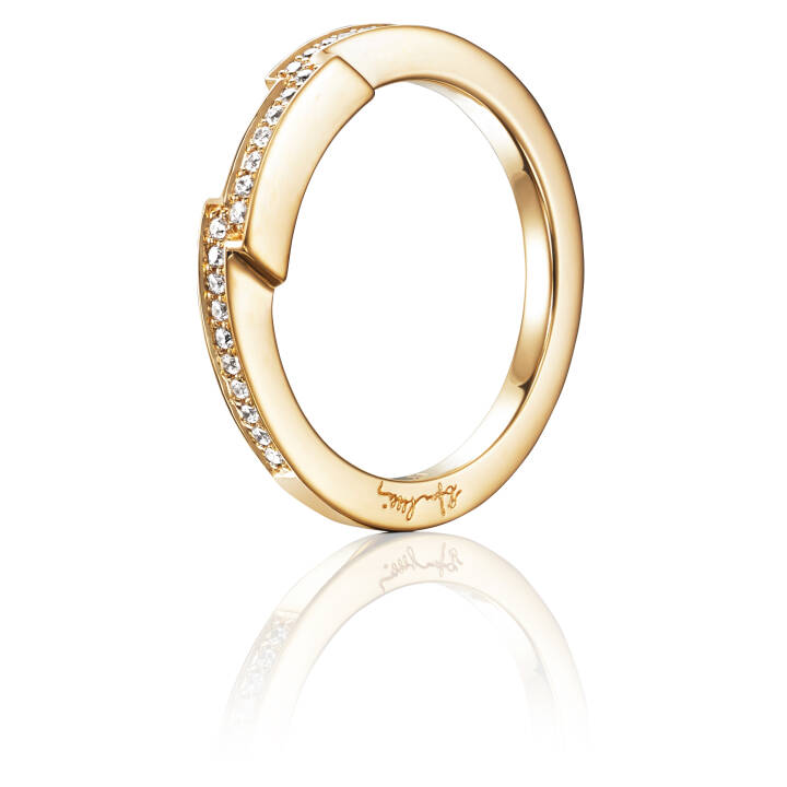 Deco Thin 1500 mm Anel Ouro no grupo Anéis / Anéis de noivado & alianças em SCANDINAVIAN JEWELRY DESIGN (13-101-01195)