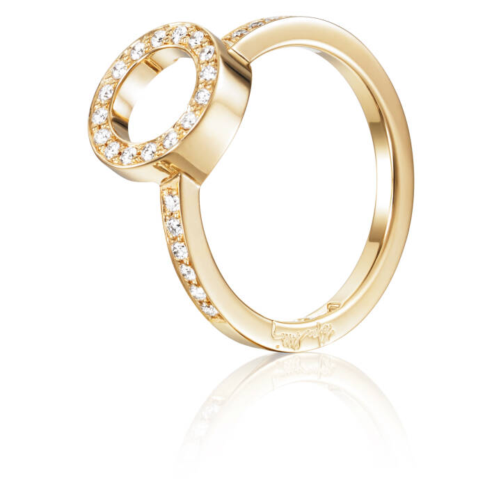 Circle Of Love I Anel Ouro no grupo Anéis / Anéis de ouro em SCANDINAVIAN JEWELRY DESIGN (13-101-01299)