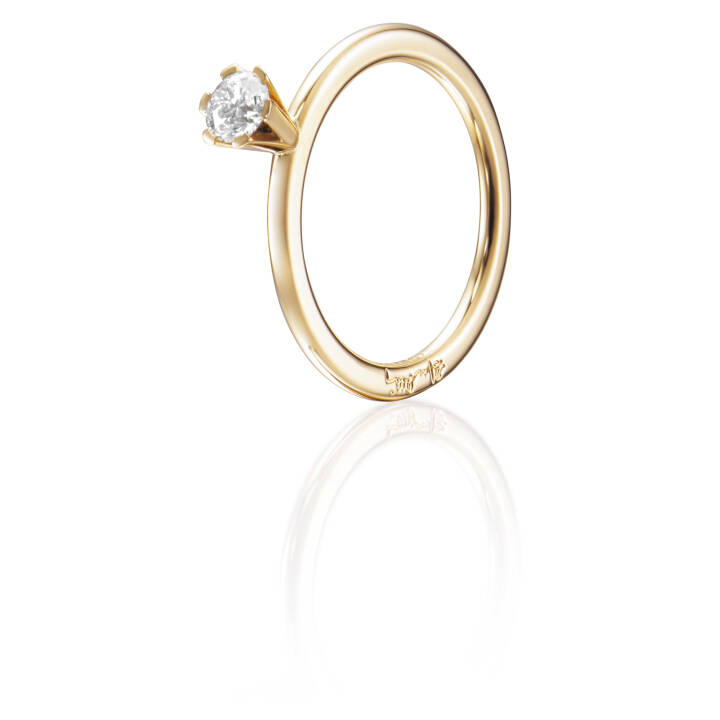 High On Love 0.30 ct Diamante Anel Ouro no grupo Anéis / Anéis de noivado & alianças em SCANDINAVIAN JEWELRY DESIGN (13-101-01462)