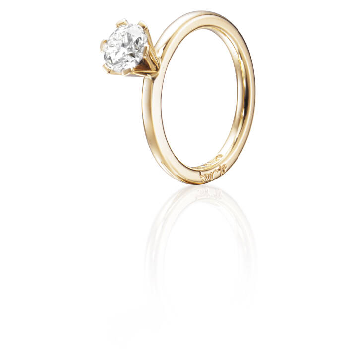 High On Love 1.0 ct Diamante Anel Ouro no grupo Anéis / Anéis de noivado & alianças em SCANDINAVIAN JEWELRY DESIGN (13-101-01463)