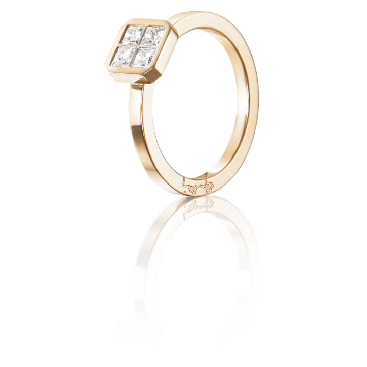 4 Love 0.40 ct Diamante Anel Ouro no grupo Anéis / Anéis de diamantes em SCANDINAVIAN JEWELRY DESIGN (13-101-01554)