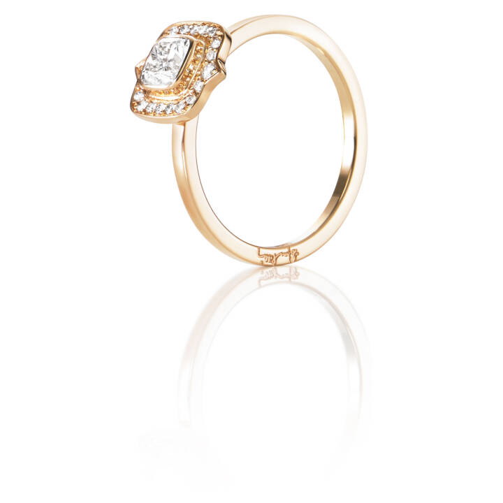 The Mrs 0.50 ct Diamante Anel Ouro no grupo Anéis / Anéis de diamantes em SCANDINAVIAN JEWELRY DESIGN (13-101-01831)