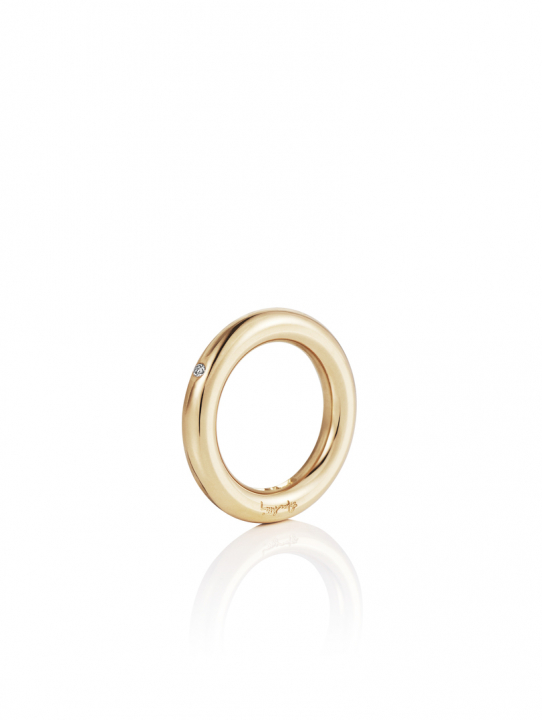 One Love & Stars Anel Ouro no grupo Anéis / Anéis de ouro em SCANDINAVIAN JEWELRY DESIGN (13-101-01996)