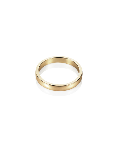 Half Round Thin Ring Gold no grupo Anéis / Anéis de ouro em SCANDINAVIAN JEWELRY DESIGN (13-101-02186-0000)