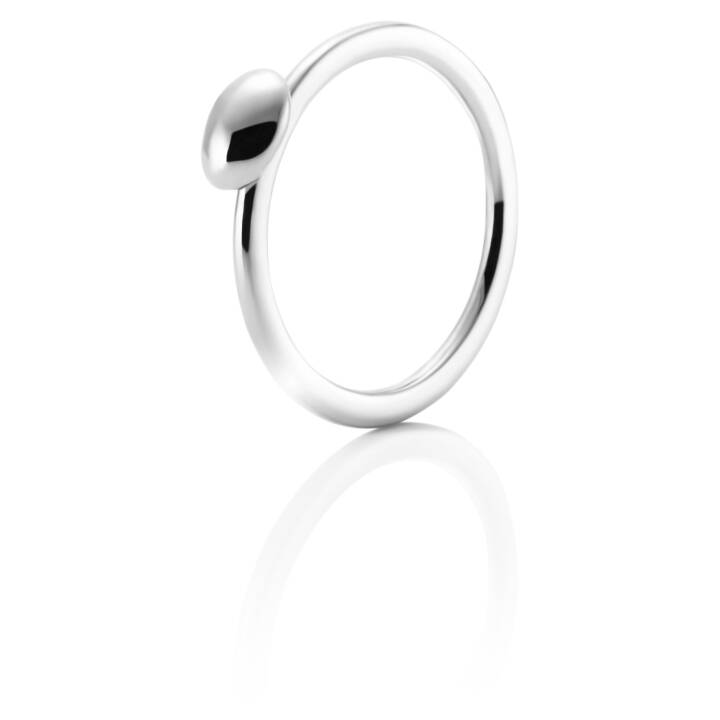 Love Bead - Ouro Anel Ouro branco no grupo Anéis / Anéis de ouro branco em SCANDINAVIAN JEWELRY DESIGN (13-102-00439)