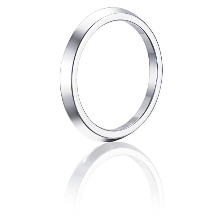Paramour Thin Anel Ouro branco no grupo Anéis / Anéis de ouro branco em SCANDINAVIAN JEWELRY DESIGN (13-102-01129)