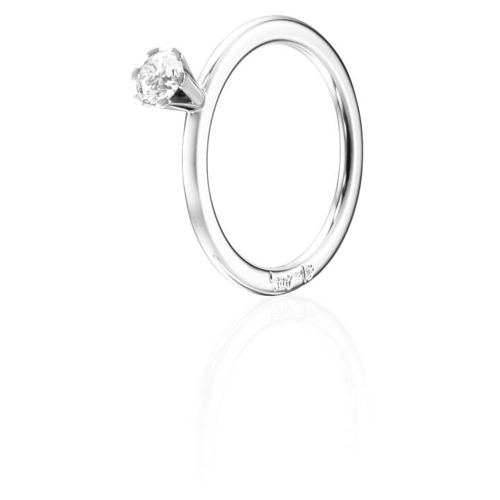High On Love 0.30 ct Diamante Anel Ouro branco no grupo Anéis / Anéis de ouro branco em SCANDINAVIAN JEWELRY DESIGN (13-102-01462)