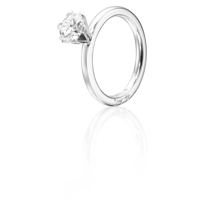 High On Love 1.0 ct Diamante Anel Ouro branco no grupo Anéis / Anéis de diamantes em SCANDINAVIAN JEWELRY DESIGN (13-102-01463)