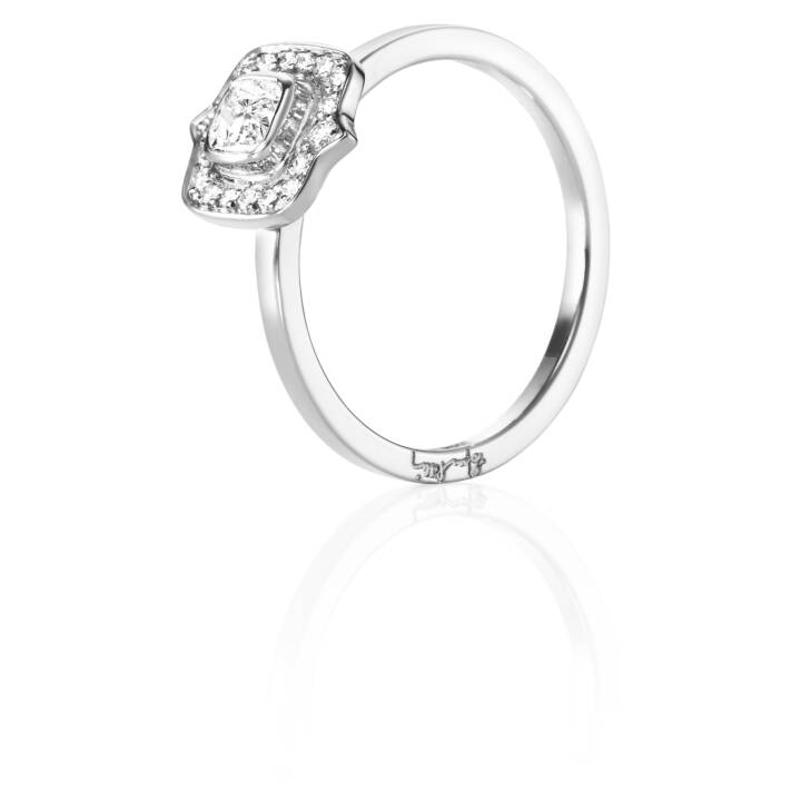 The Mrs 0.30 ct Diamante Anel Ouro branco no grupo Anéis / Anéis de diamantes em SCANDINAVIAN JEWELRY DESIGN (13-102-01830)