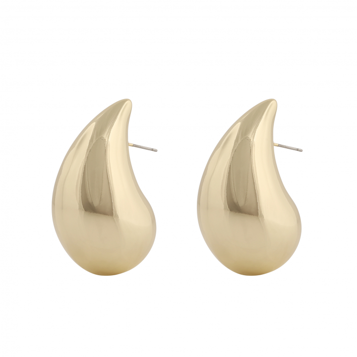 Yenni big ear Ouro no grupo Brincos / Brincos de ouro em SCANDINAVIAN JEWELRY DESIGN (1302-6300-257)