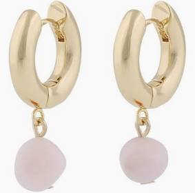 Sanna ear Gold light pink no grupo Brincos / Brincos de ouro em SCANDINAVIAN JEWELRY DESIGN (1318-6600-379)