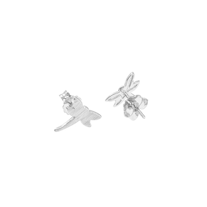 Dragonfly Brinco Prata no grupo Brincos / Brincos de prata em SCANDINAVIAN JEWELRY DESIGN (1421410005)