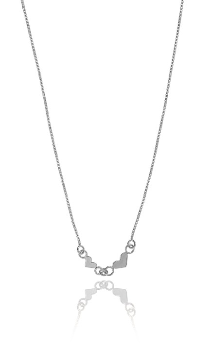 Love Colares Prata 40-45 cm no grupo Colares / Colares de prata em SCANDINAVIAN JEWELRY DESIGN (1521111009)