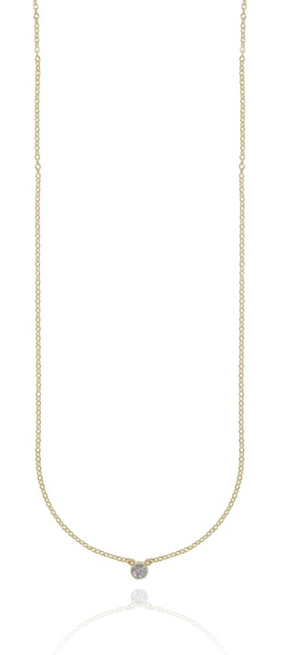 Cubic Colares Ouro 55-60 cm no grupo Colares / Colares de ouro em SCANDINAVIAN JEWELRY DESIGN (1526221012)