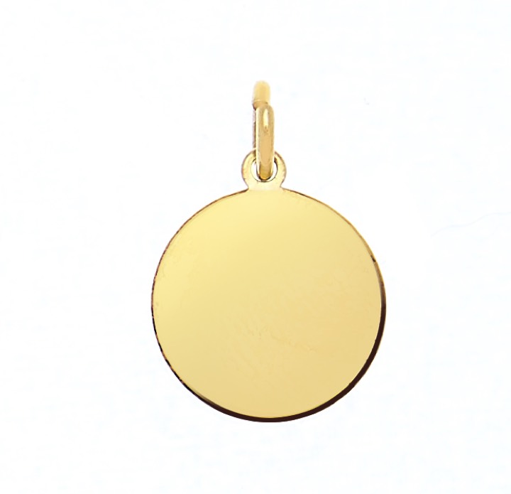 Letters coin Ouro no grupo Colares / Colares de ouro em SCANDINAVIAN JEWELRY DESIGN (1622121005)