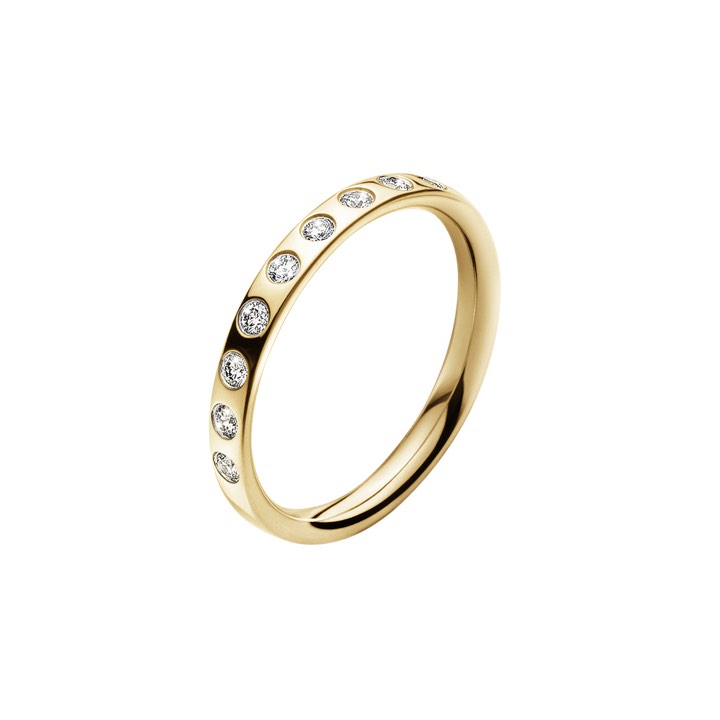 MAGIC Anel Diamante 0.18 ct Ouro no grupo Anéis / Anéis de noivado & alianças em SCANDINAVIAN JEWELRY DESIGN (20000345)