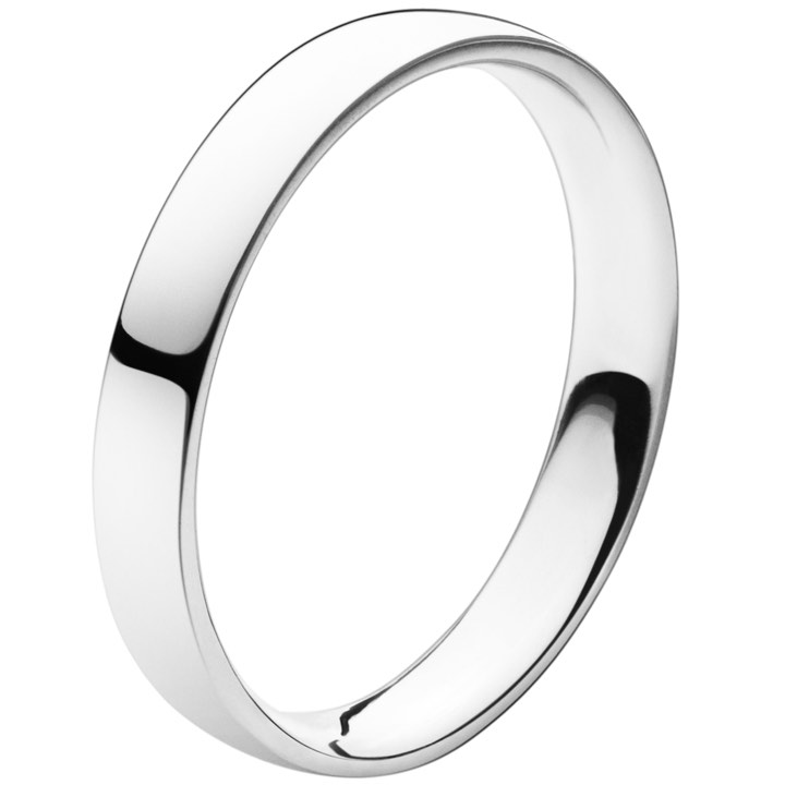 MAGIC Anel 3.8 mm Platinum no grupo Anéis / Anéis de noivado & alianças em SCANDINAVIAN JEWELRY DESIGN (20000464)