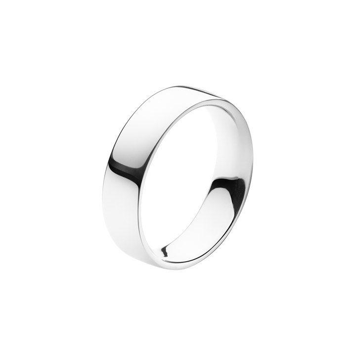 MAGIC Anel 5,7 mm Ouro branco no grupo Anéis / Anéis de ouro branco em SCANDINAVIAN JEWELRY DESIGN (20000466)