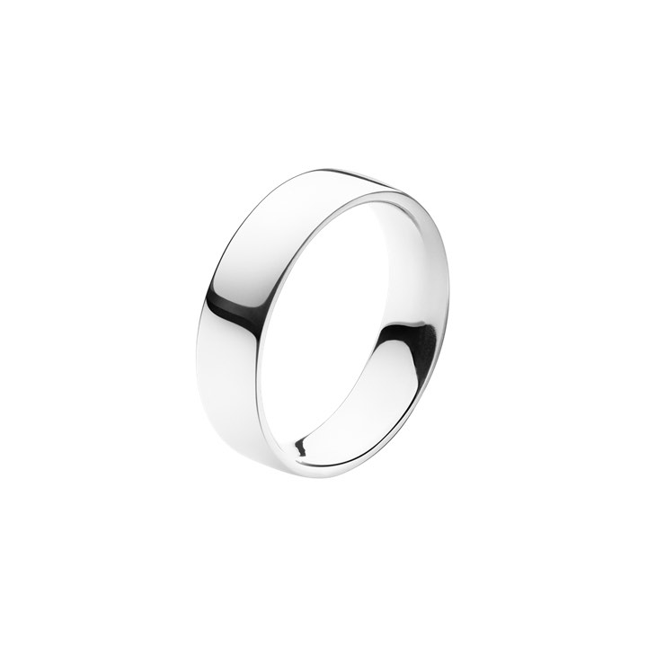 MAGIC Anel 5,7 mm Platinum no grupo Anéis / Anéis de noivado & alianças em SCANDINAVIAN JEWELRY DESIGN (20000467)