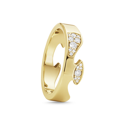 FUSION END Anel Diamant (Ouro) no grupo Anéis / Anéis de noivado & alianças em SCANDINAVIAN JEWELRY DESIGN (20001059)