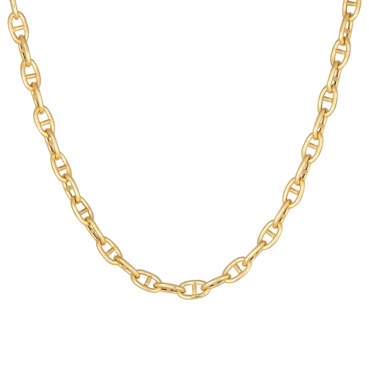 Victory chain Colares 45 cm Ouro no grupo Colares / Colares de ouro em SCANDINAVIAN JEWELRY DESIGN (2011020002)