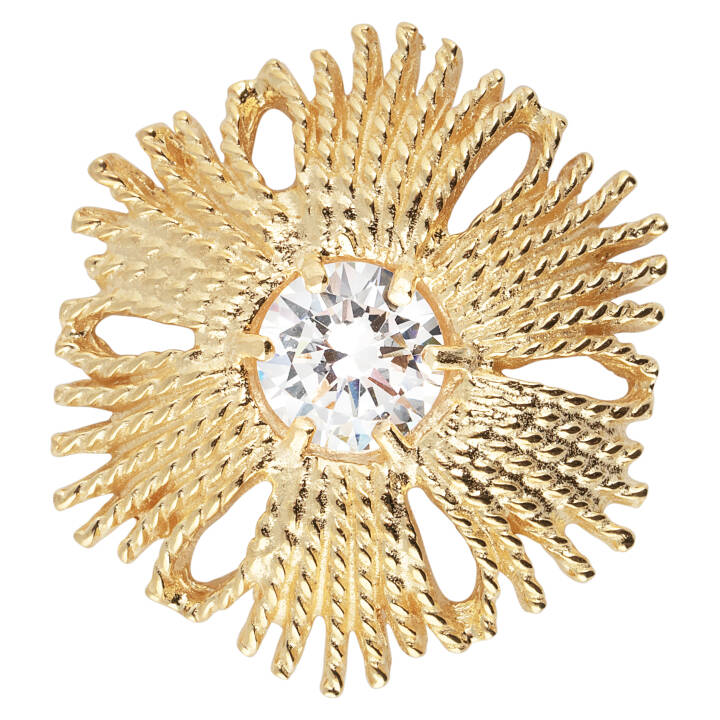 Gatsby big stone Anel Ouro no grupo Anéis em SCANDINAVIAN JEWELRY DESIGN (2015520161V)