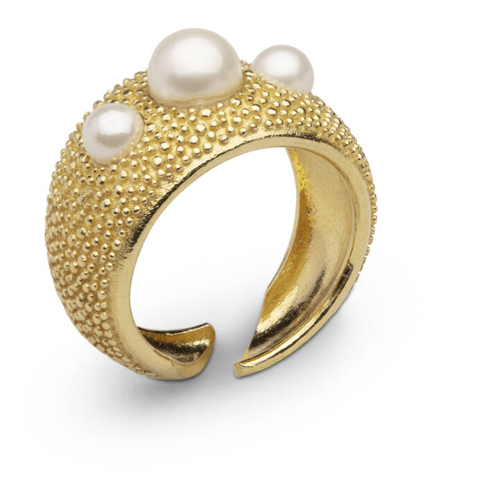 Pearl bubble Anel Ouro no grupo Anéis em SCANDINAVIAN JEWELRY DESIGN (2115521165V)