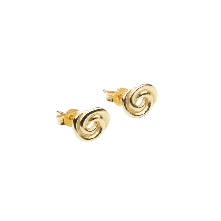 Bun ear Ouro no grupo Brincos / Brincos de ouro em SCANDINAVIAN JEWELRY DESIGN (2211420003)