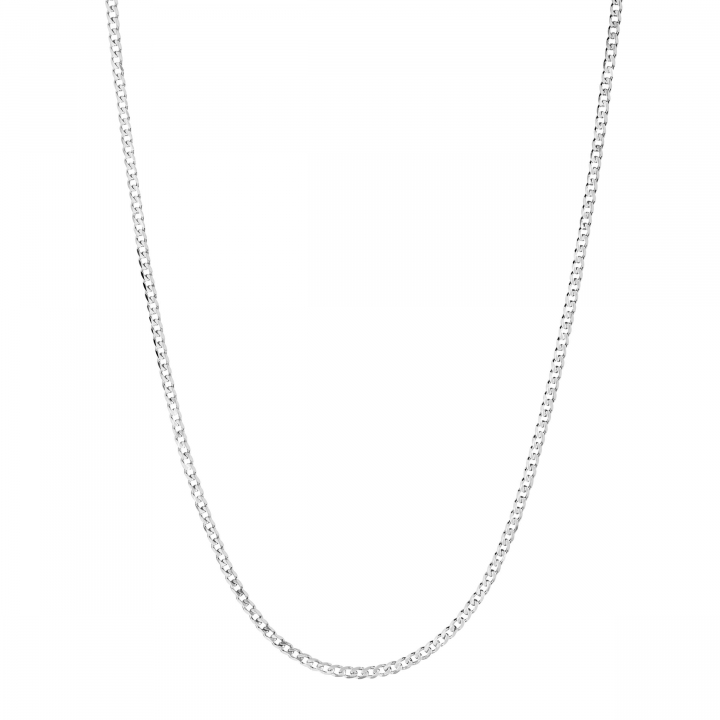 Saffi Necklace 50 Silver (One) no grupo Colares / Colares de prata em SCANDINAVIAN JEWELRY DESIGN (300407AG-50)