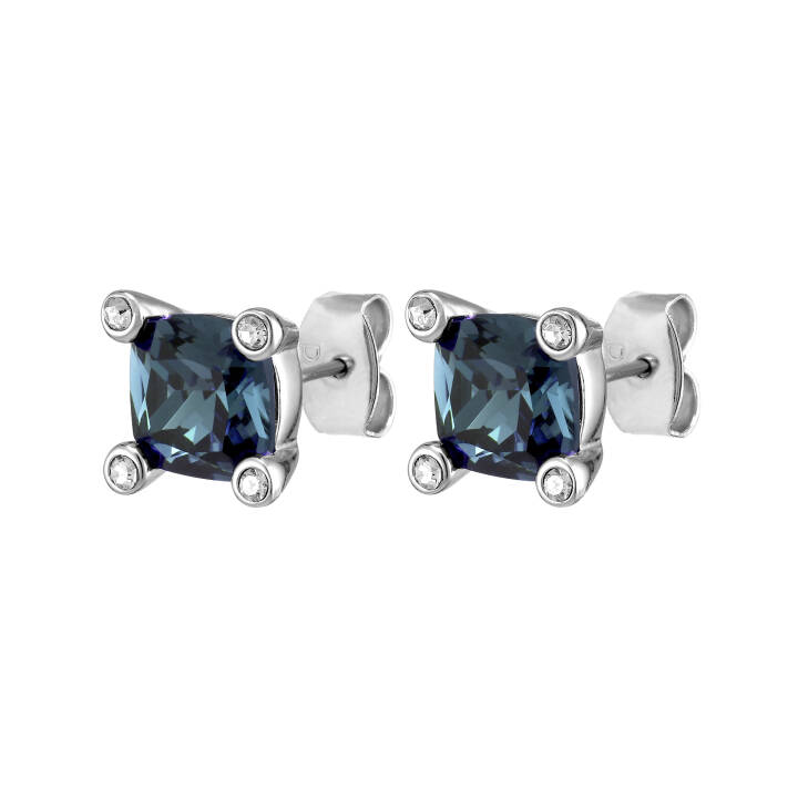 CLARA Prata BLUE no grupo Brincos / Brincos de prata em SCANDINAVIAN JEWELRY DESIGN (390047)