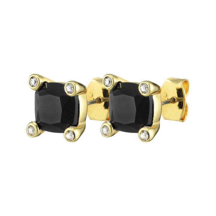 CLARA Ouro BLACK no grupo Brincos / Brincos de ouro em SCANDINAVIAN JEWELRY DESIGN (390048)