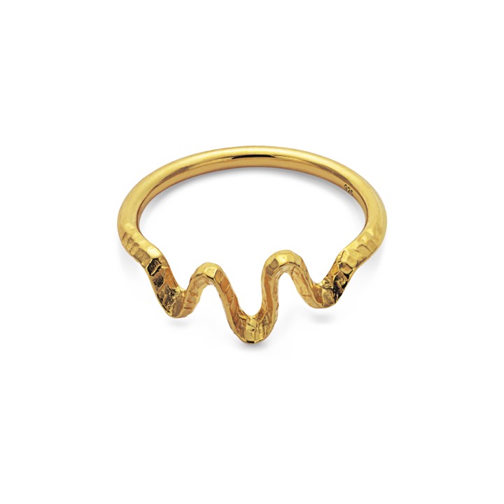 Sonar Anel (Ouro) no grupo Anéis / Anéis de ouro em SCANDINAVIAN JEWELRY DESIGN (4727a)