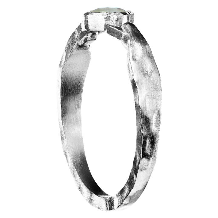 Emmalou Anel Prata no grupo Anéis / Anéis de prata em SCANDINAVIAN JEWELRY DESIGN (4785c)