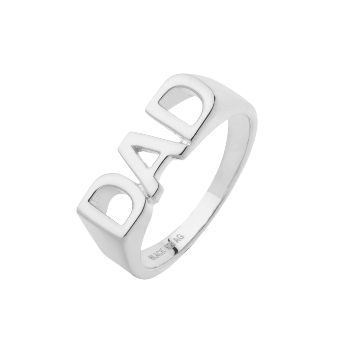 Dad Ring Silver no grupo Anéis / Anéis de prata em SCANDINAVIAN JEWELRY DESIGN (500347)