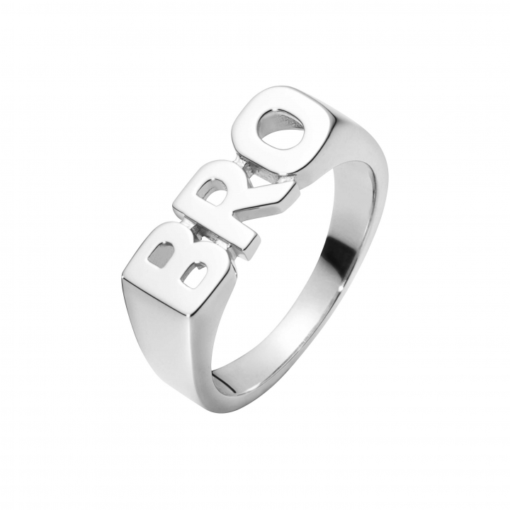 BRO Ring Silver no grupo Anéis / Anéis de prata em SCANDINAVIAN JEWELRY DESIGN (500463AG)