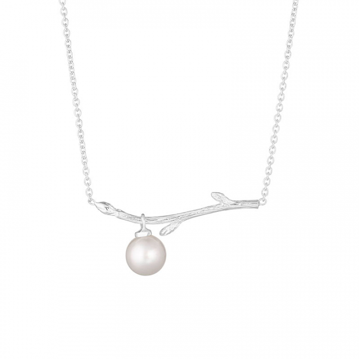 Branch pearl necklace no grupo Colares / Colares de prata em SCANDINAVIAN JEWELRY DESIGN (BAH-N1M2501-S)