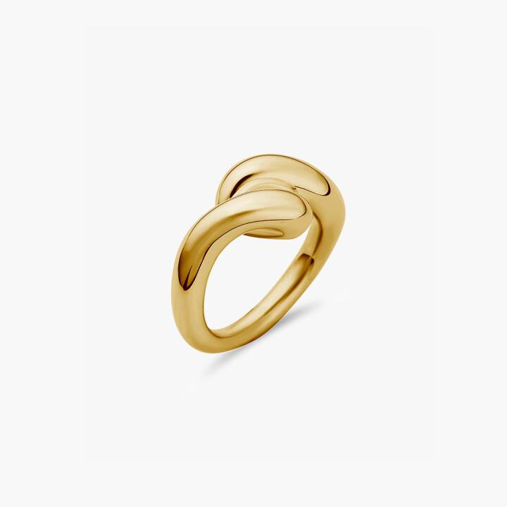 Breeze Anel Ouro no grupo Anéis / Anéis de ouro em SCANDINAVIAN JEWELRY DESIGN (BEE-R2M-G)