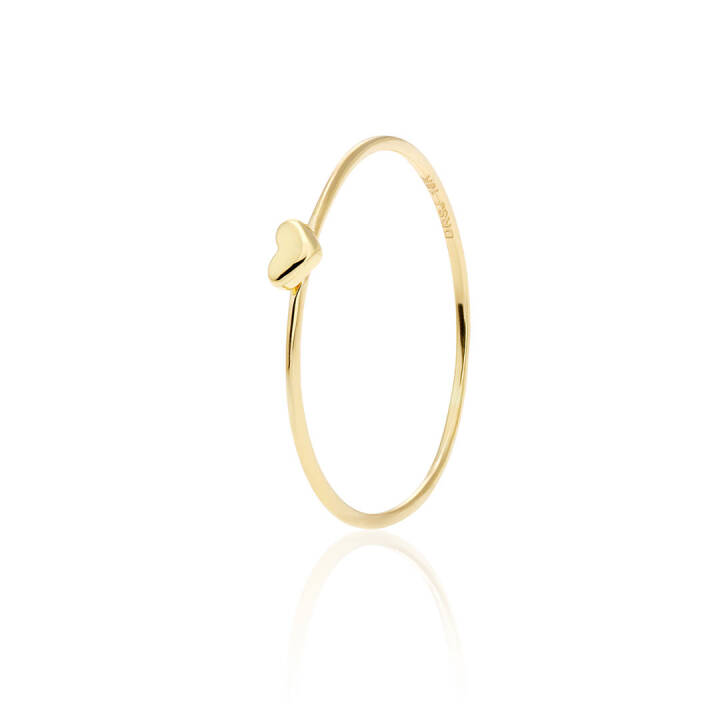 Loving Heart drop Anel Ouro no grupo Anéis / Anéis de ouro em SCANDINAVIAN JEWELRY DESIGN (LHT-R10-G)