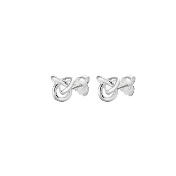 Le knot drop Brinco Prata no grupo Brincos / Brincos de prata em SCANDINAVIAN JEWELRY DESIGN (LKT-E10000-S)