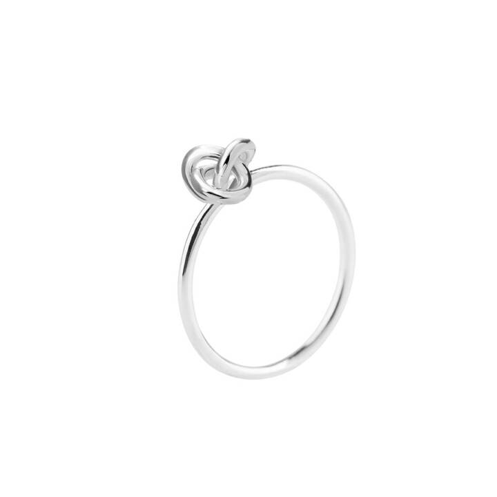 Le knot drop Anel Prata no grupo Anéis / Anéis de prata em SCANDINAVIAN JEWELRY DESIGN (LKT-R10-S)