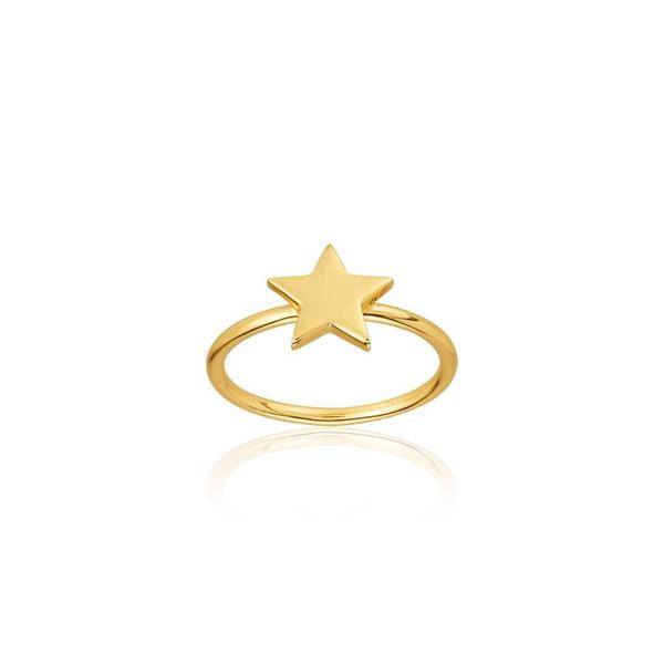 Star Anel (Ouro) no grupo Anéis em SCANDINAVIAN JEWELRY DESIGN (R2103GPS0)